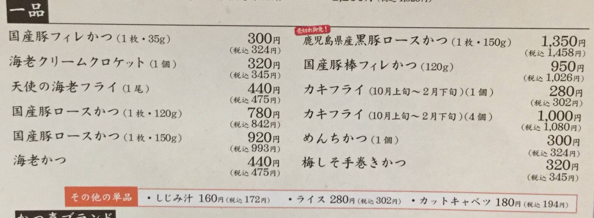 極みとんかつ かつ喜