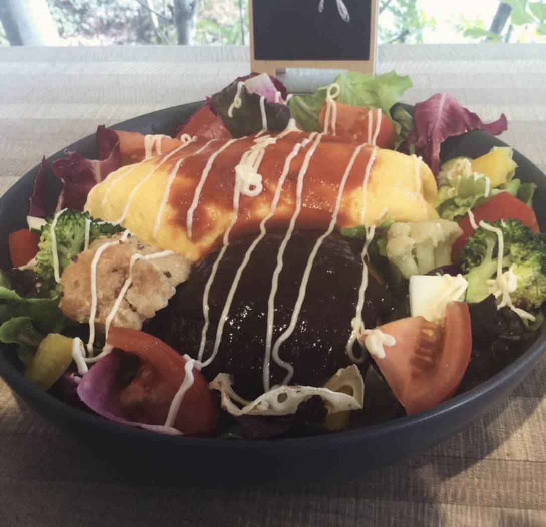 ロコモコ風オムライス